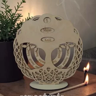 25 cm Életfa öröknaptár (Örök 0045)