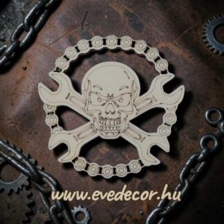 Szárnyas steampunk dísz (Steamp 0039)