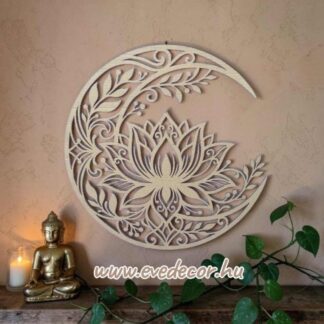 Mandala Hold/lótusz alakú falidísz   (Ezo 0213)