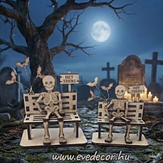 Ülő csontváz (Halloween 0030)